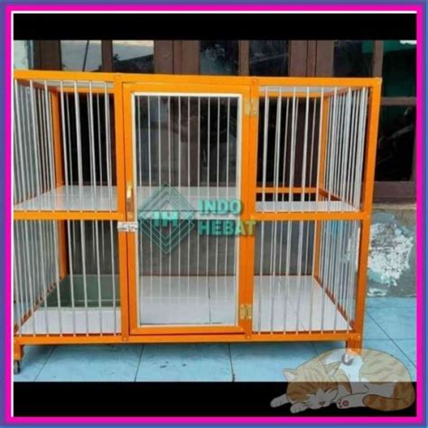 Jual Kandang Hewan Peliharaan Kucing Minimalis Pintu 1 Aluminium Di