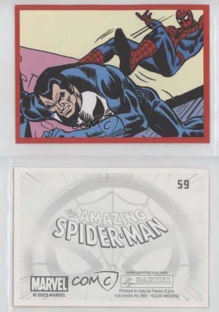 Panini Spider Man Th Anniversary Stickers Spider Man Punisher