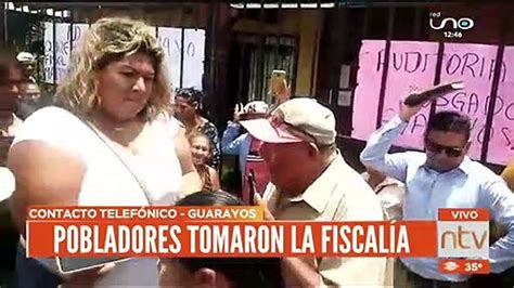 Pobladores De Guarayos Tomaron La Fiscal A Ante Los Avasallamientos Que