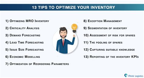 Optimizing Inventory Management 13 Tips To Follow Ithink Logistics