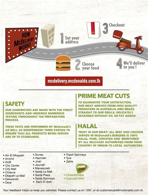 Mcdonalds Lebanon Menu And Meals Prices