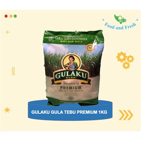 Jual Gulaku Gula Pasir Tebu Premium Kg Shopee Indonesia