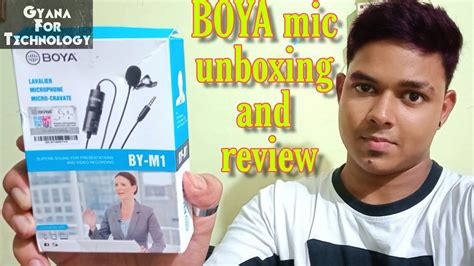 Boya BY M1 Mic Unboxing Review Opinion Best Budget Mic For Youtubers