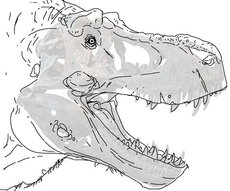 Coolioart 3d Commissions Open On Twitter Mspaint Rex Skull