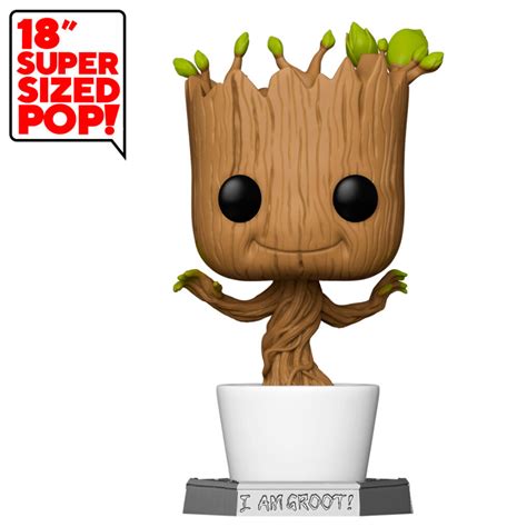 Funko Pop Dancing Groot Gigante Guardianes De La Galaxia Marvel 45cm Super Sized 18″ Zerouno