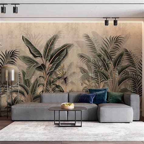 Papier Peint Palmier Tropical Pp Wall Design