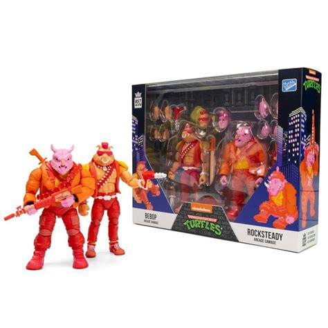 Figura Bst Axn Tmnt Bebop Rockste