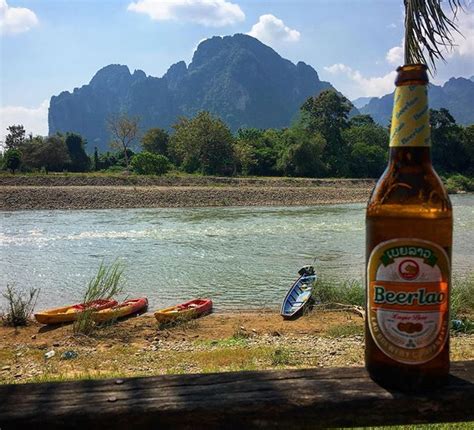 Vang Vieng Is As Famous For Its Lime Stone Cliffs As It Is For Its