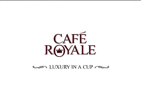 Cafe Royale On Behance