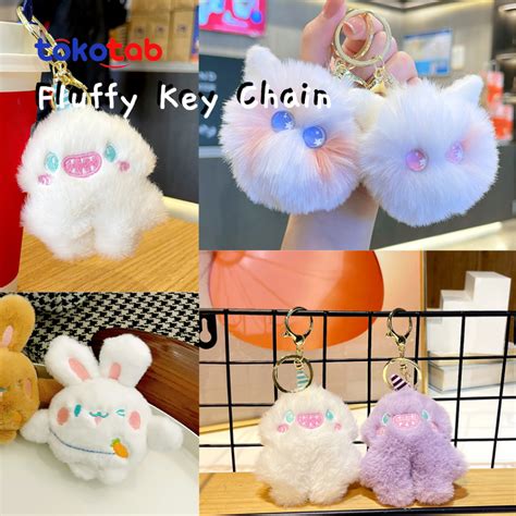 Jual Tokotab Gantungan Kunci Cat Plushie Kucing Keychain Plush Lucu