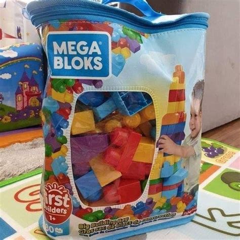 Mattel DCH63 Mega Bloks Sacola de 80 Blocos Adoro Promoção