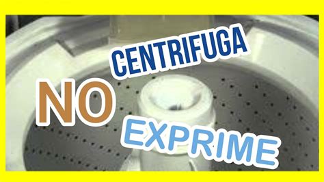 PORQUE Mi Lavadora GENERAL ELECTRIC NO Centrifuga NO Exprime