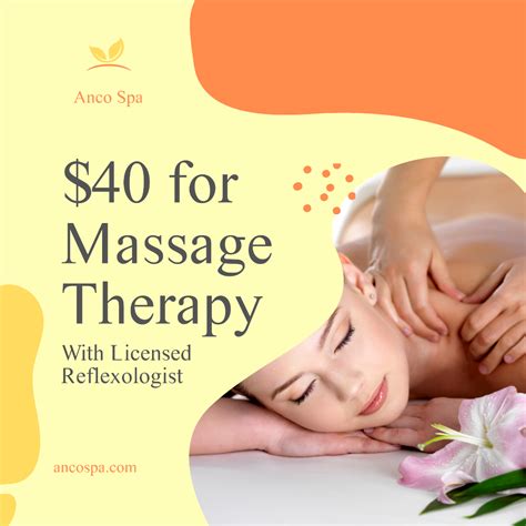 Free Animated Massage Therapy Post Instagram Facebook Template Edit