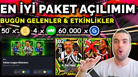 Efootball Oyununda En Y Paket A Ilimim Oldu Tekte Zel Kart