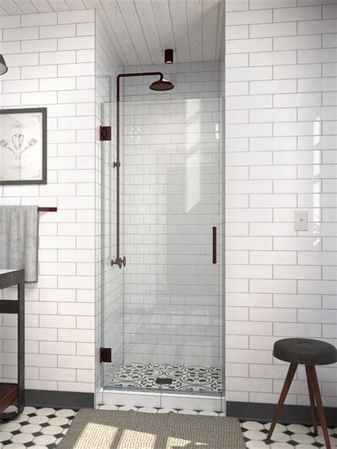 Dreamline Unidoor Ls In W X In H Frameless Hinged Shower Door