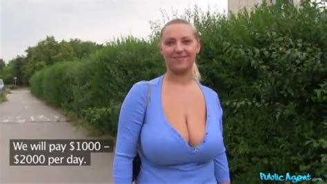 Blonde Milf With Big Tits Likes Outdoors Sex