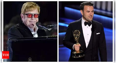 Elton John Achieves Egot Status With Emmys Win In Los Angeles Times Of India