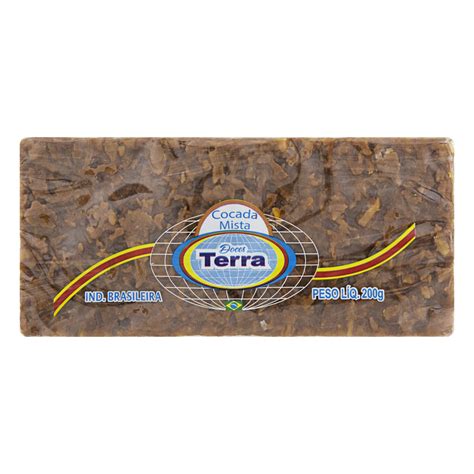 COCADA MISTA DOCES TERRA PACOTE 200G GTIN EAN UPC 7896832902062