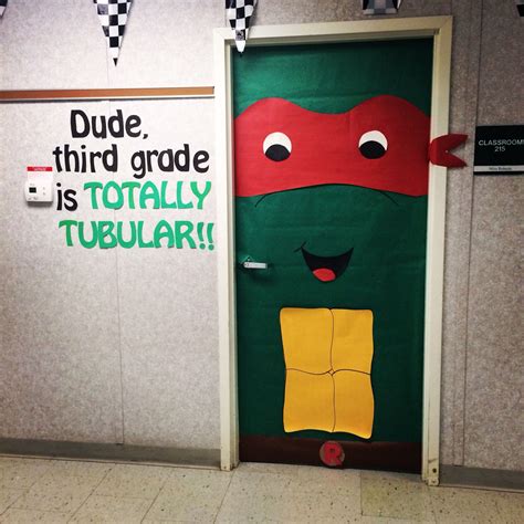 Ninja Turtles Decoration Ideas Inspirational Teenage Mutant Ninja Turtle Classroom Door Turtle