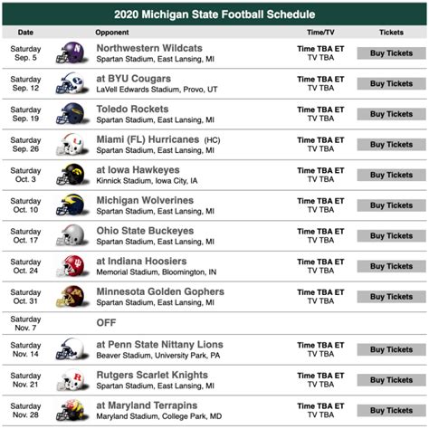 Michigan Football Printable Schedule 2023 - Printable Word Searches