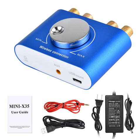 Facmogu X Mini Bluetooth Power Amplifier W With Power Supply