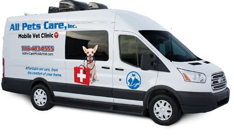 The Dyna Mobile Pet Care Cargo Van Wagn Tails Mobile Vet Clinics