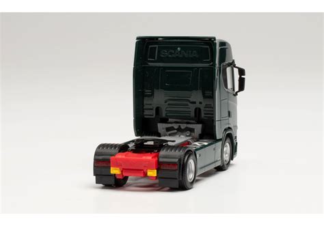 Herpa Scania CS HD V8 Zugmaschine dunkelgrün 307468 004