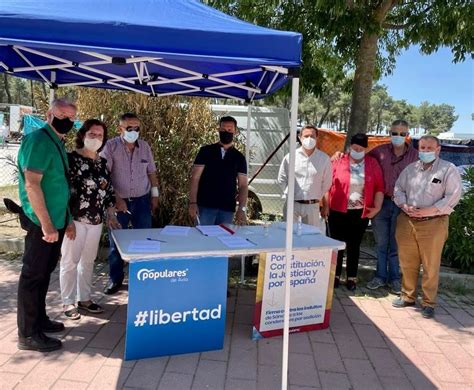 El PP de Ávila recoge firmas contra los indultos del procés en