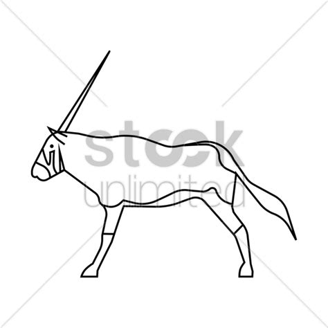 Gemsbok Drawing At Getdrawings Free Download