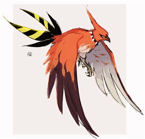 Talonflame Pokemon Drawn By Nigiri Ngr Danbooru