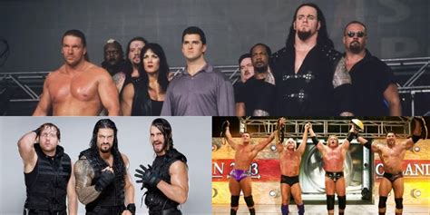 5 Biggest Factions In Wwe History And 5 With The Fewest Members