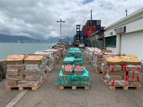 Hong Kong Customs Seizes Suspected Smuggled Frozen Meat With Photos