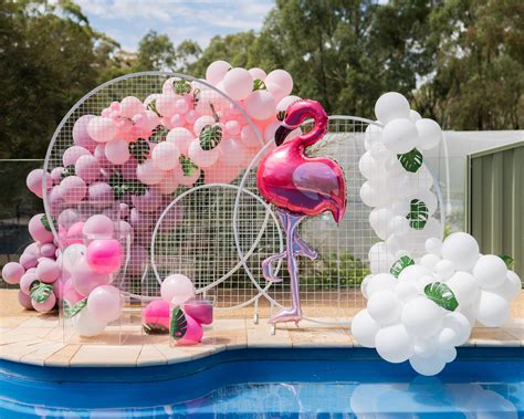 Mila White Mesh Screens Set Of Luft Events Bendigo Balloons