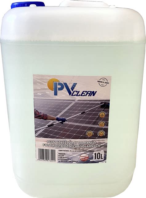 PV CLEAN 10L Płyn do mycia paneli fotowoltaicznych PV CLEAN 10 L