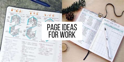 Bullet Journal Page Ideas For Work Masha Plans