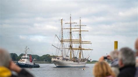 Segelschulschiff Gorch Fock Verl Sst Werft F R Probefahrt