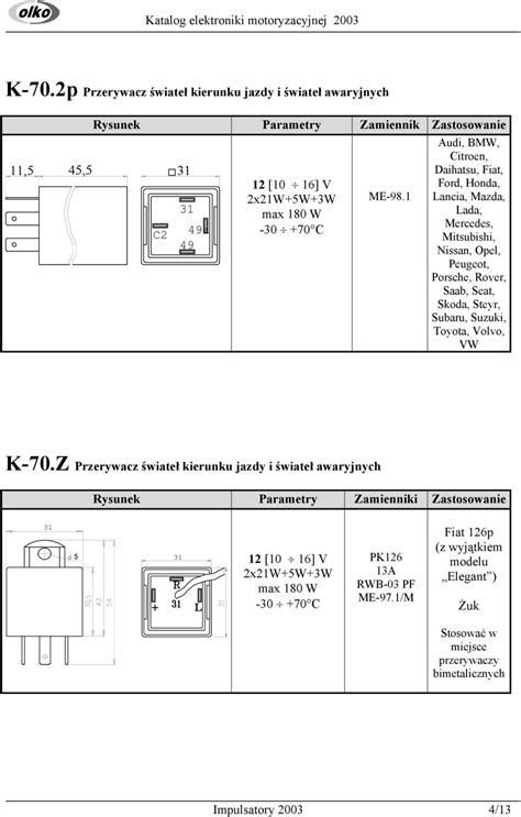 Katalog Elektroniki Motoryzacyjnej Impulsatory Pdf Darmowe Pobieranie