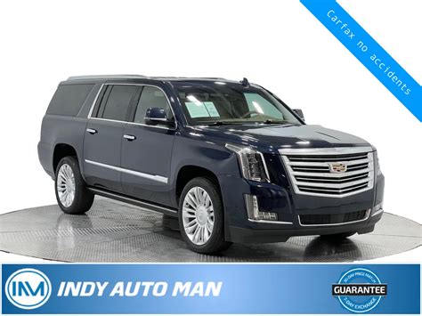 Used 2019 Cadillac Escalade Esv Platinum Edition For Sale In Indianapolis In Vin