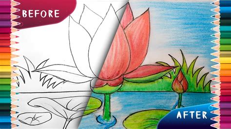 How To Draw A Flowers Step By Step Flowers Drawing Tutorials