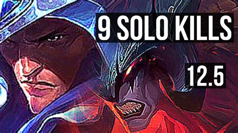 Talon Vs Aatrox Mid 9 Solo Kills 1 9m Mastery Godlike Na