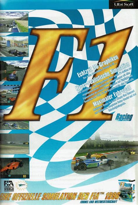 F Racing Simulation Promotional Art Mobygames