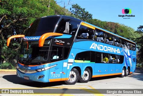 Empresa de Transportes Andorinha 7329 em São Paulo por Sérgio de Sousa