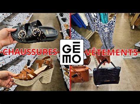 Gemo Arrivage Chaussures Et V Tements Femme Youtube