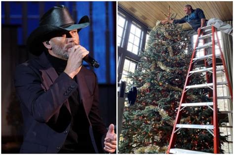 See Tim McGraw and Faith Hill's Massive Christmas Tree - Country Now