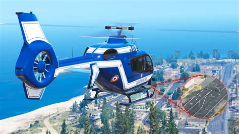 GTA LSPDFR COURSE POURSUITE DEPUIS L HÉLICOPTÈRE DE LA GENDARMERIE