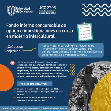 Uco Convocatoria Primer Fondo Concursable De Apoyo A