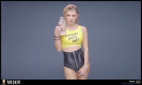 Naked Fergie In M I L F