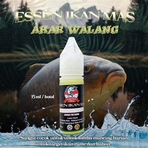 Jual Essen Ikan Mas Akar Walang Sobirin Fishing Shopee Indonesia