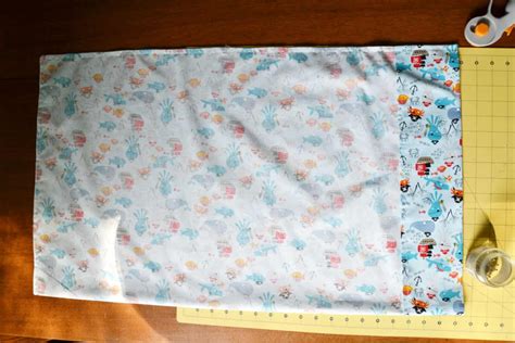 How To Sew A Pillowcase In 15 Minutes Mary Martha Mama