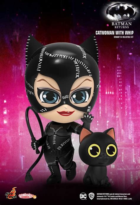 Hot Toys Batman Returns Catwoman With Whip Cosbaby S Bobble Head